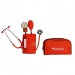 KIT DE BAUMA ANEROIDE CON ESTETO DUPLEX (ROJO)
