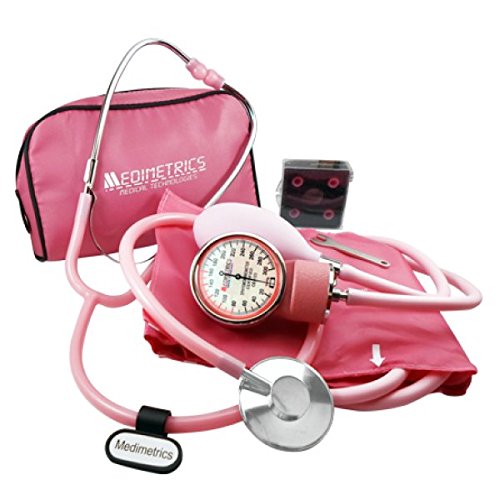 KIT DE BAUMA ANEROIDE CON ESTETO SIMPLE (ROSA)